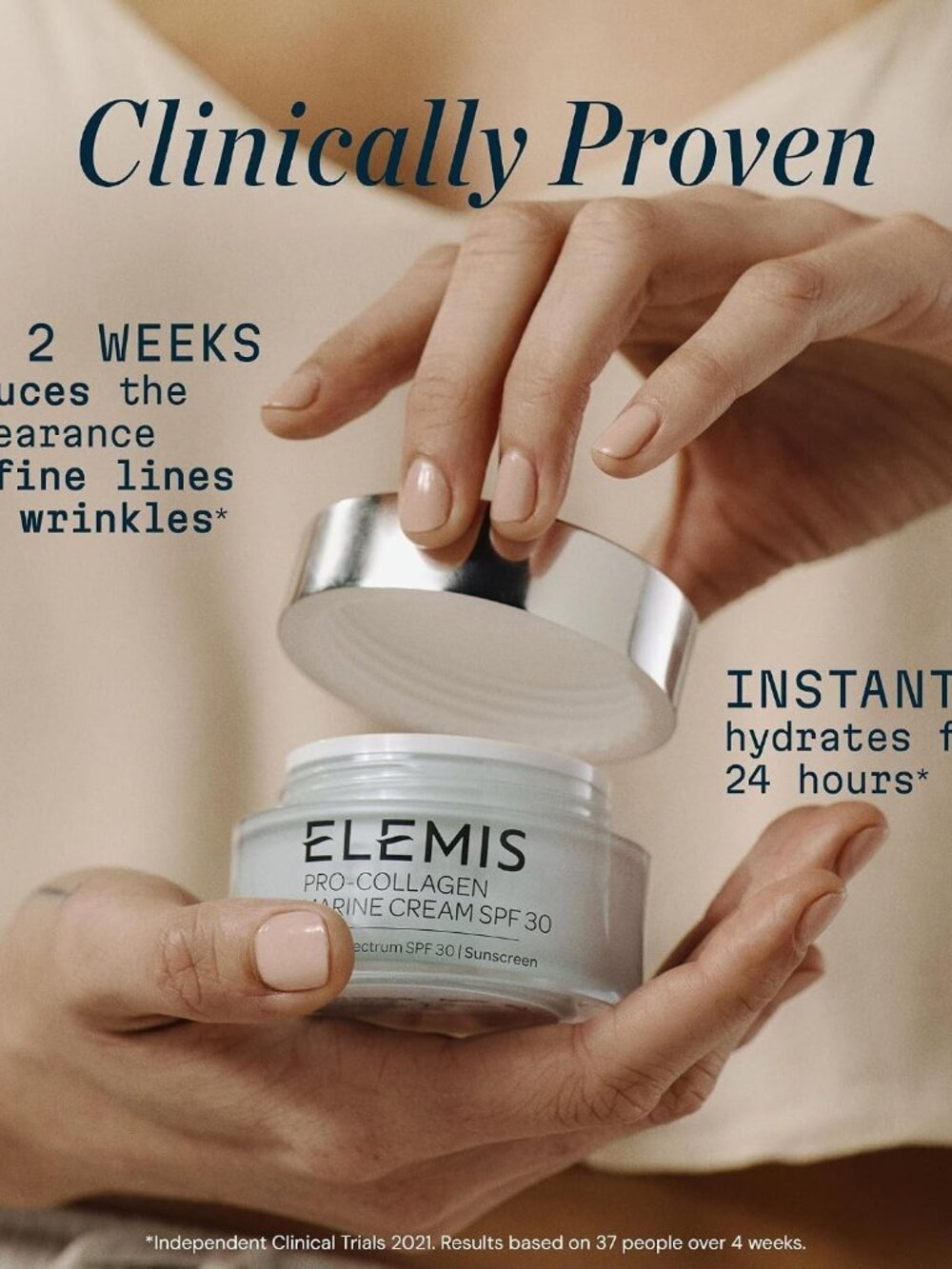 Elemis Pro-Collagen Marine Cream SPF 30 Anti-Wrinkle Moisturizer 1oz 30ml New - Picture 4 of 6